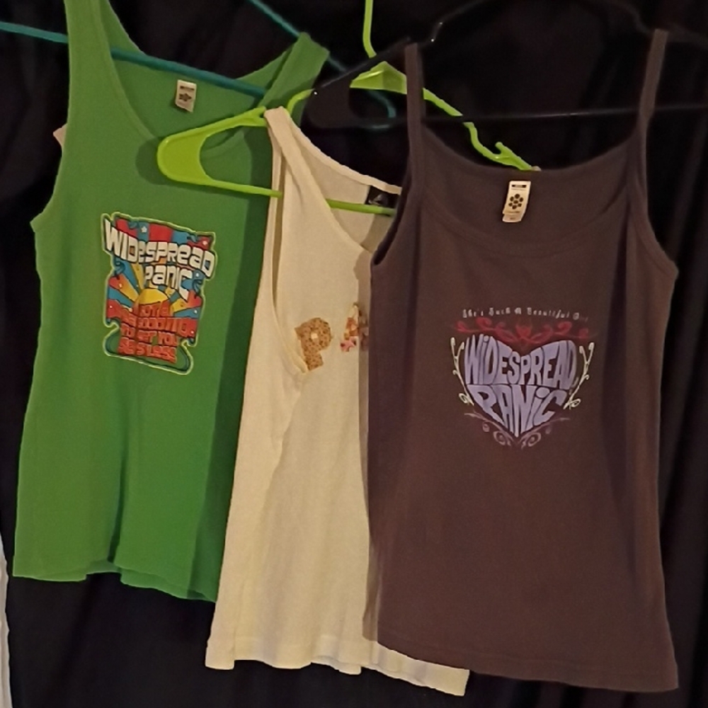 Widespread Panic Bundle Of 3 Tank Tops